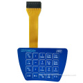 pulsador impermeable teclado de membrana delgada